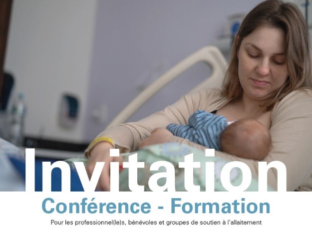 Conférence - Formation - pour les professionnel.le.s, bénévoles et groupes de soutien à l’allaitement